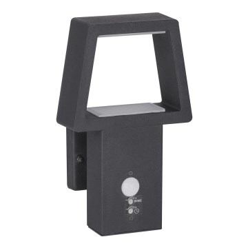 Rabalux 8668 - Екстеиорен сензорен аплик ARIZONA 1xLED/10,5W/230V IP44