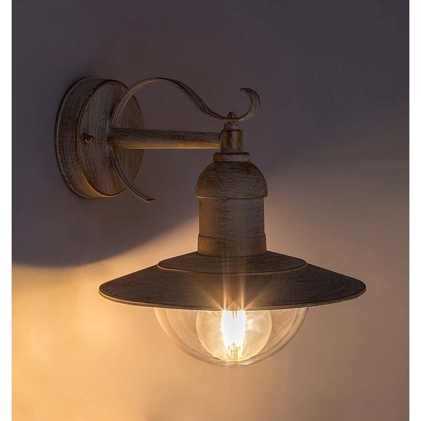 Rabalux - Екстериорна Стенна лампа 1xE27/60W/230V IP44