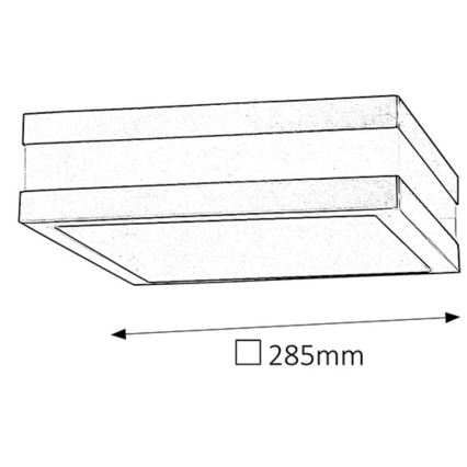 Rabalux - Екстериорна лампа за стена 2xE27/11W/230V IP44