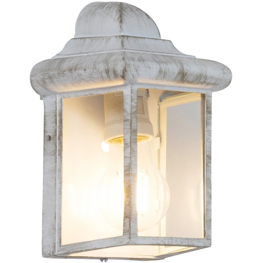 Rabalux - Екстериорна Стенна лампа 1xE27/60W/230V IP43 бяла