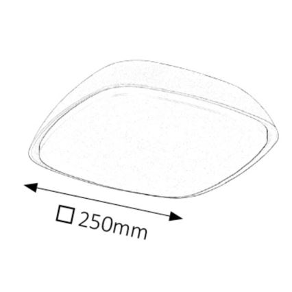 Rabalux - LED Екстериорна Лампа за таван LED/20W/230V IP65