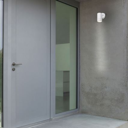 Rabalux - Екстериорна Стенна лампа 1xGU10/10W/230V бяла IP44