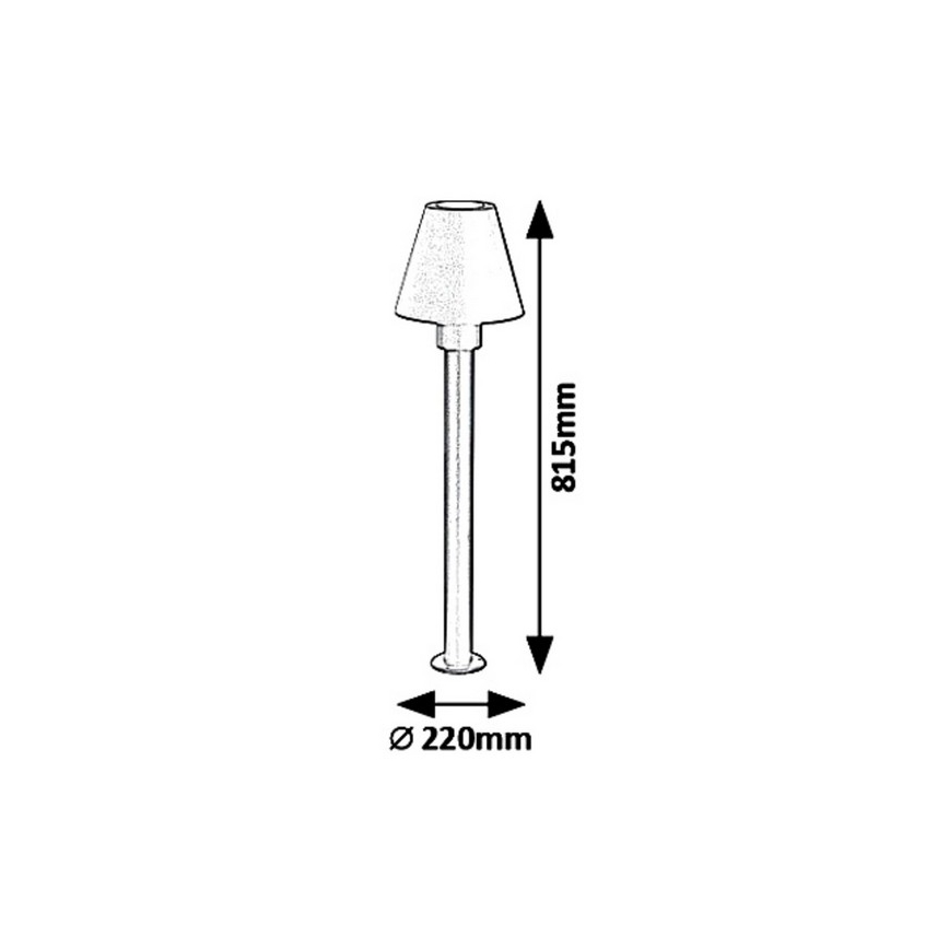 Rabalux 8845 - Екстериорна лампа FAVARA 1xE27/14W/230V IP44