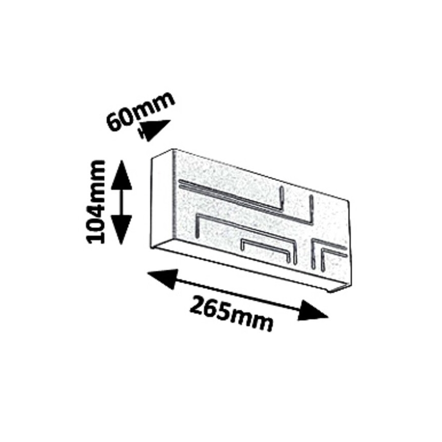 Rabalux 8873 - LED Екстериорна Стенна лампа MARIBOR LED/12W/230V IP65