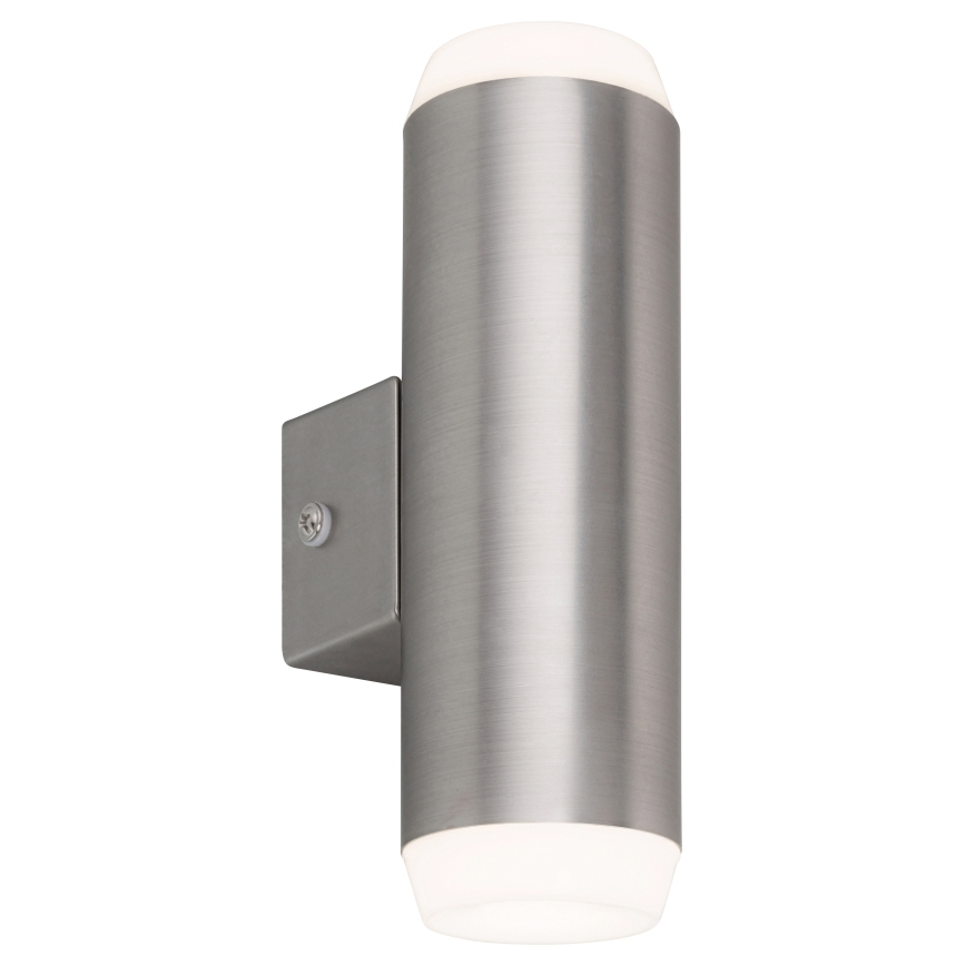 Rabalux - LED Екстериорен аплик 2xLED/4W/230V saténový матов хром IP44