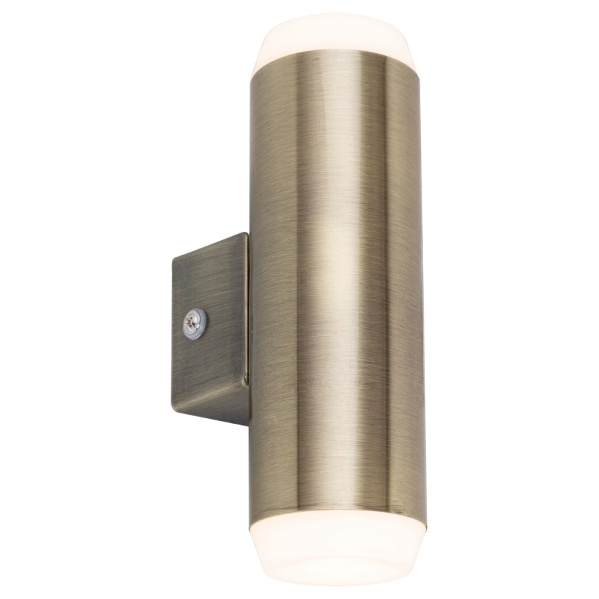 Rabalux - LED Екстериорна Стенна лампа 2xLED/4W/230V бронз IP44
