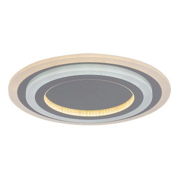 Rabalux - димируем LED таванен плафон LED/56W/230V 3000/4000/6000K матов хром + дистанционно управление Ø 45 см