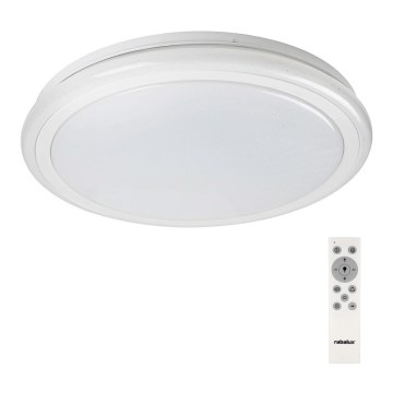 Rabalux - димируем таванен LED плафон с дистанционно управление, RGB, 32W/230V, Ø 40 см