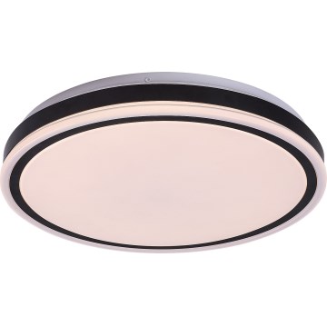 Rabalux - Димируемо таванно LED осветително тяло LED/20W/230V 3000-6500K диаметър 38,5 cm черно + дистанционно управление