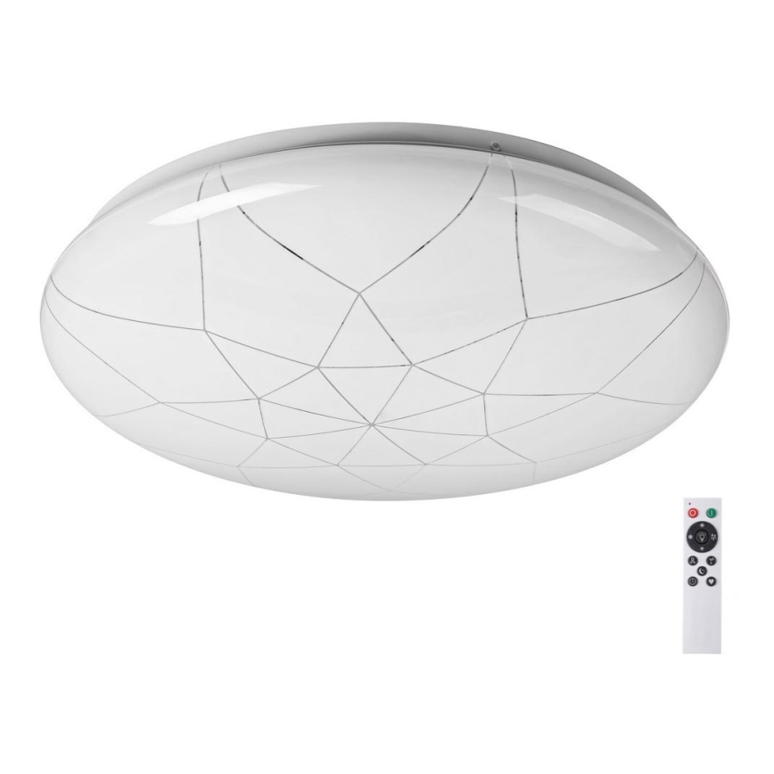 Rabalux - Димируемо таванно LED осветително тяло LED/24W/230V Wi-Fi 3000-6500K + дистанционно управление Ø 39 cm