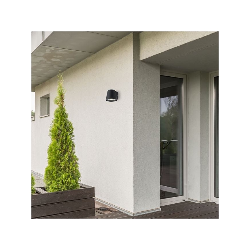 Rabalux - Екстериорен аплик 1xGU10/35W/230V IP54 черен