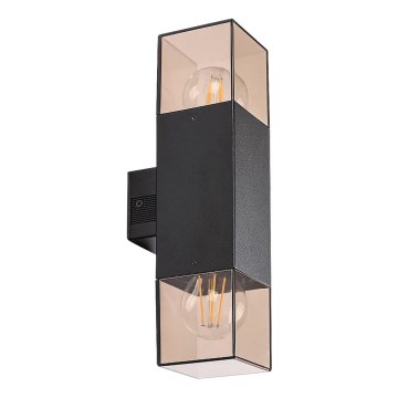 Rabalux - Екстериорен аплик 2xE27/60W/230V IP54 черен