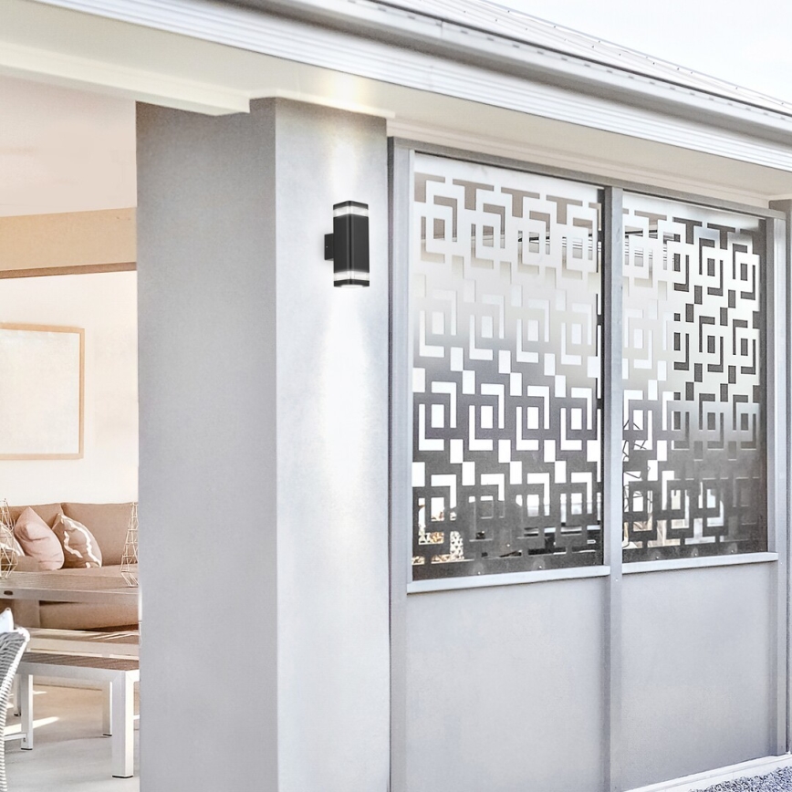 Rabalux - Екстериорен аплик 2xGU10/25W/230V IP44 черен