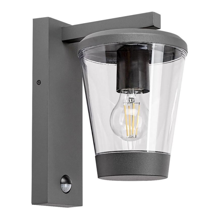 Rabalux - Екстериорен аплик със сензор 1xE27/40W/230V IP44