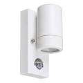 Rabalux - Екстериорен аплик със сензор 1xGU10/10W/230V бяла IP44