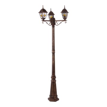 Rabalux - Екстериорна лампа 3xE27/60W/230V