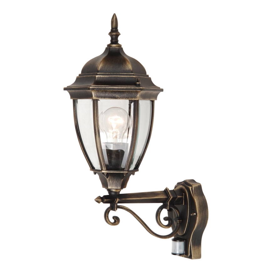 Rabalux - Екстериорна лампа на сензор 1xE27/100W/230V IP44