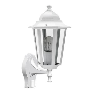 Rabalux - Екстериорна Стенна лампа на сензор 1xE27/60W/230V