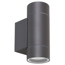 Rabalux - Екстериорна Стенна лампа 2xGU10/10W/230V IP54 сива