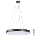 Rabalux - LED Димируем пендел LED/60W/230V 3000-6000K черен + дистанционно управление
