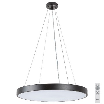 Rabalux - LED Димируем пендел LED/60W/230V 3000-6000K черен + дистанционно управление