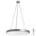 Rabalux - LED Димируем пендел LED/60W/230V сребрист 3000-6000K + дистанционно управление