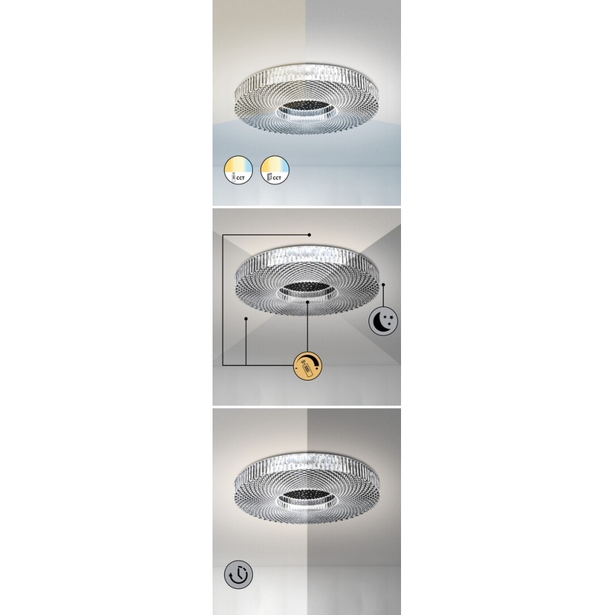 Rabalux - LED Димируем плафон LED/36W/230V 3000-6000K + дистанционно управление