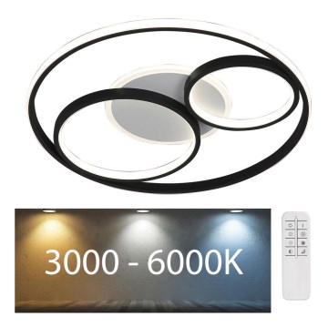 Rabalux - LED Димируем плафон LED/50W/230V 3000-6000K + дистанционно управление