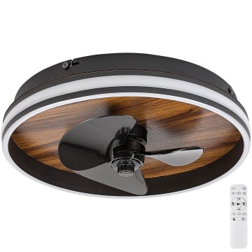 Rabalux - LED Димируем плафон с вентилатор LED/30W/230V 3000-6500K + дистанционно управление