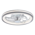 Rabalux - LED Димируем плафон с вентилатор LED/40W/230V 3000/4000/6000K Wi-Fi + дистанционно управление