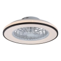 Rabalux - LED Димируем плафон с вентилатор LED/48W/230V 3000-6500K + дистанционно управление