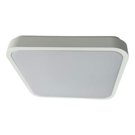 Rabalux - LED Димируем плафон за баня LED/36W/230V 3000-6000K IP44 42x42 см бял + дистанционно управление