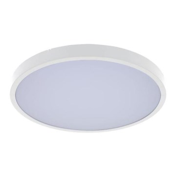 Rabalux - LED Димируем плафон за баня LED/36W/230V 3000-6000K IP44 Ø 42 см бял + дистанционно управление