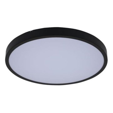 Rabalux - LED Димируем плафон за баня LED/36W/230V 3000-6000K IP44 Ø 42 см черен + дистанционно управление