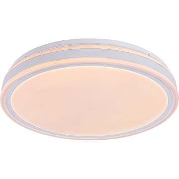 Rabalux - LED димируем таванен плафон LED/23W/230V 3000-6500K диаметър 38,5 cm черен + дистанционно управление
