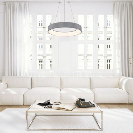 Rabalux - LED Димируем висящ полилей LED/24W/230V round + дистанционно 3000-6000K