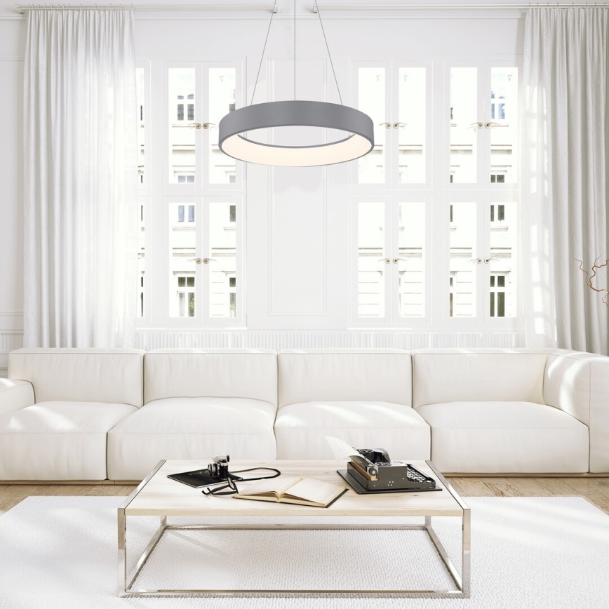 Rabalux - LED Димируем висящ полилей LED/24W/230V round + дистанционно 3000-6000K
