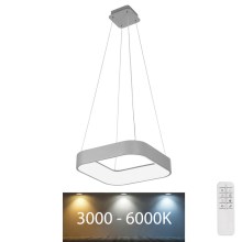 Rabalux - LED Димируем висящ полилей LED/28W/230V кръгъл + дистанционно 3000-6000K