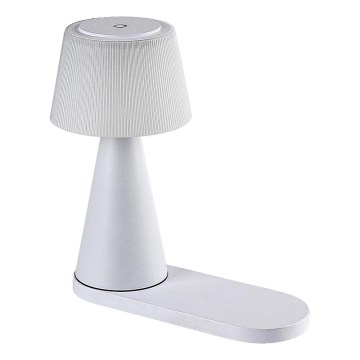 Rabalux - LED Димируема акумулаторна настолна лампа с безжично зареждане LED/5W/5V 3000/4000/5000K