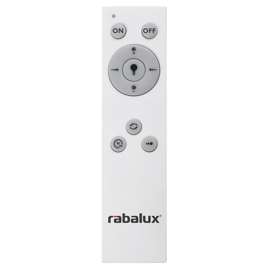 Rabalux - LED Димируема лампа LED/38W/230V бяла + дистанционно 3000-6500K