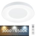 Rabalux - LED Димируема лампа LED/38W/230V бяла + дистанционно 3000-6500K