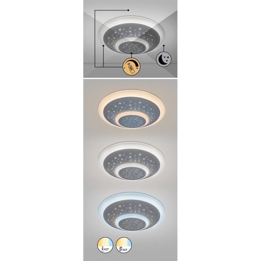 Rabalux - LED Димируема лампа LED/47W/230V + дистанционно 3000-6000K