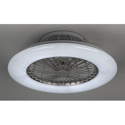 Rabalux - LED Димируема лампа с вентилатор LED/30W/230V 3000-6500K + дистанционно управление