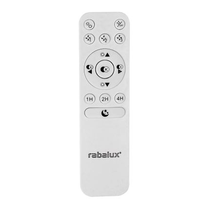 Rabalux - LED Димируема лампа с вентилатор LED/30W/230V 3000-6500K + дистанционно управление
