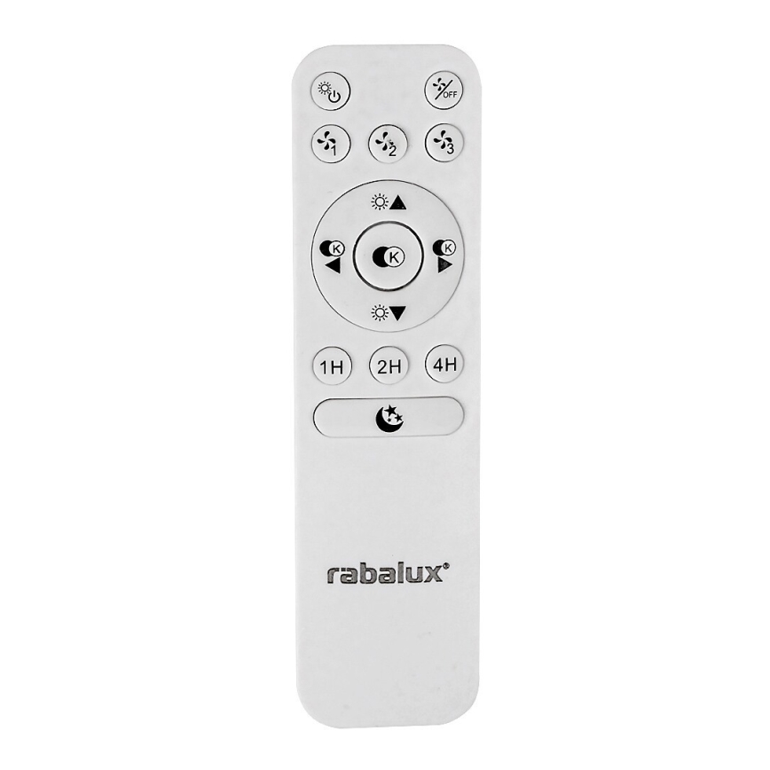 Rabalux - LED Димируема лампа с вентилатор LED/30W/230V 3000-6500K + дистанционно управление