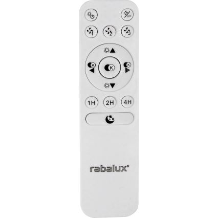 Rabalux - LED Димируема лампа с вентилатор LED/30W/230V 3000-6500K + дистанционно управление