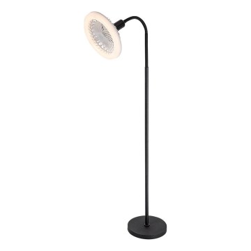 Rabalux - LED димируема подова лампа с вентилатор, диаметър 30 см, 1xE27/16W/230V 3000-6500K + дистанционно управление