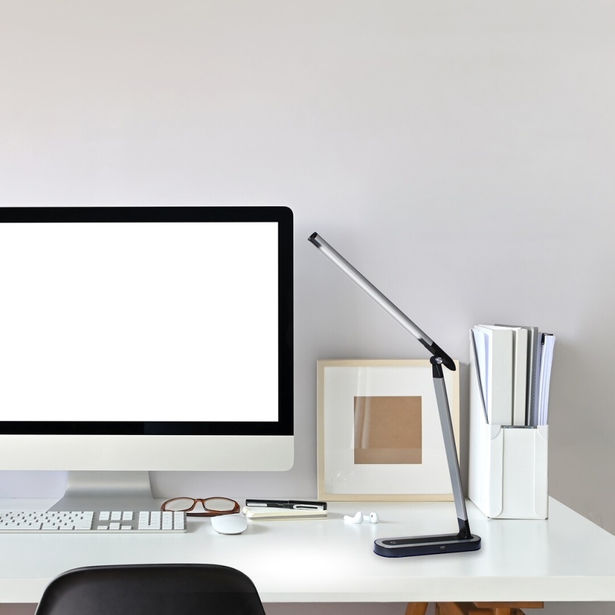 Rabalux - LED Димируема сензорна настолна лампа LED/7W/230V черна