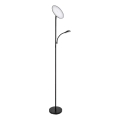 Rabalux - LED Димируема стояща лампа LED/23W/230V 3000/4200/6500 черна