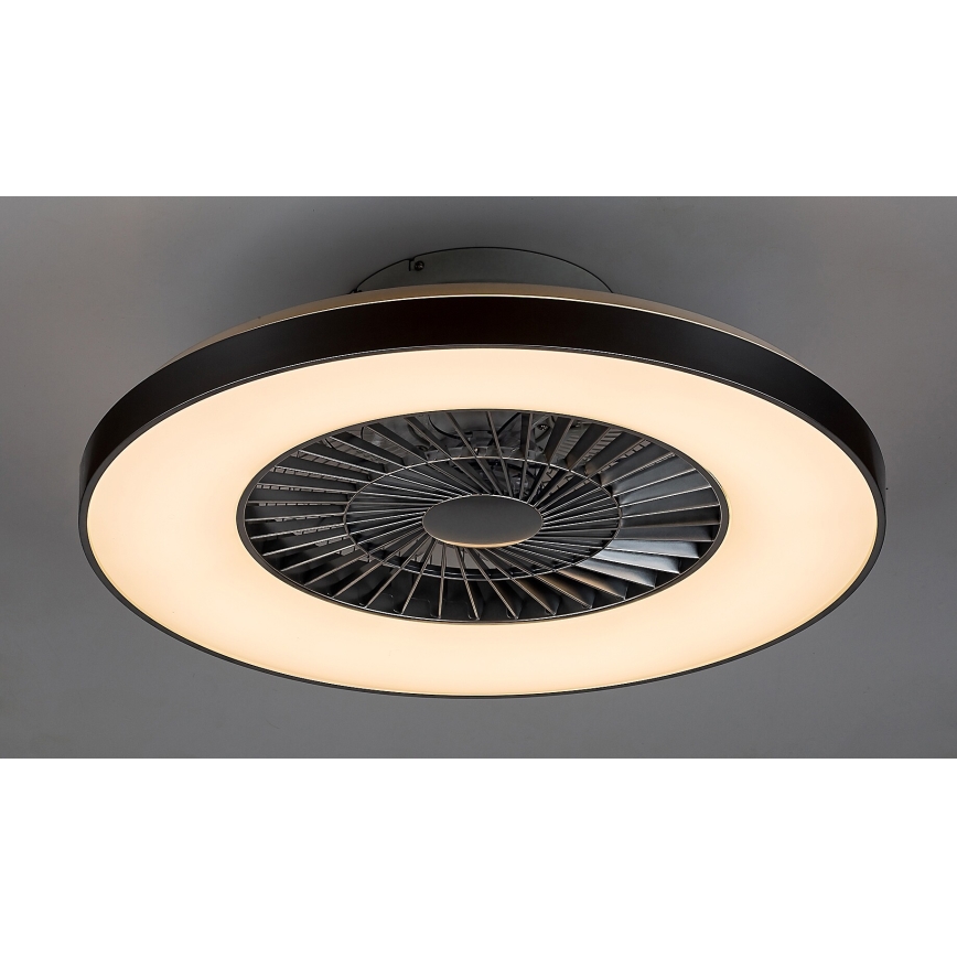Rabalux - LED Димируема лампа с вентилатор за таван LED/40W/230V 3000-6500K + дистанционно управление